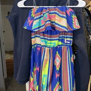 Strapless maxi dress